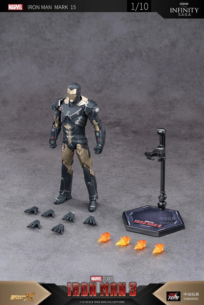 ZD Toys Marvel Iron Man Mark XV (Mark 15) 1/10 Scale Action Figure