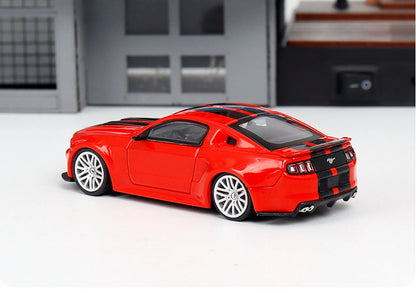 DCM 1/64 Scale Ford Mustang GT 2014 Red Diecast Car Model