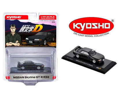Nissan Skyline GT-R BNR32 1:64 Kyosho Licensed Diecast Scale Model Car Miniature