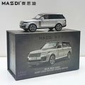 MASDI 1/64 Scale Land Rover Range Rover 2020 Silver Diecast Car Model