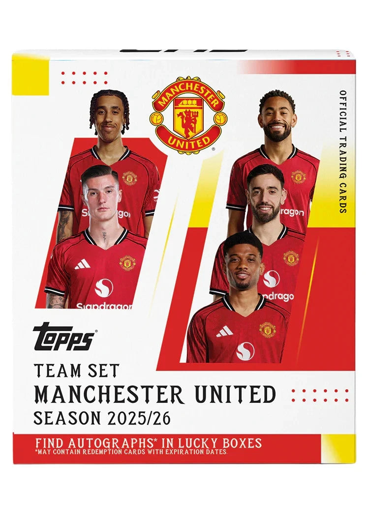 Topps® Manchester United 2025/26 Team Set Sealed