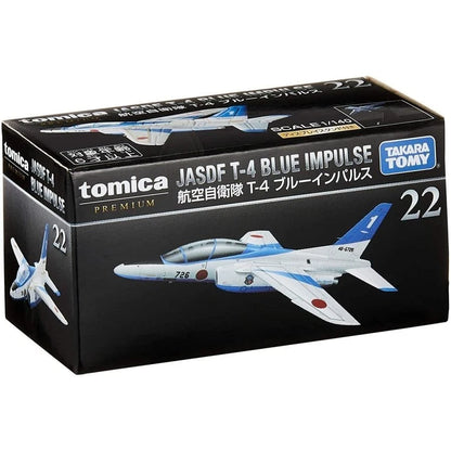Tomica Premium JASDF T-4 Blue Impulse No.22 Diecast Jet Japan Model