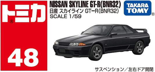 Takara Tomica Tomy No.48 Nissan Skyline GT-R BNR32 (1/59)