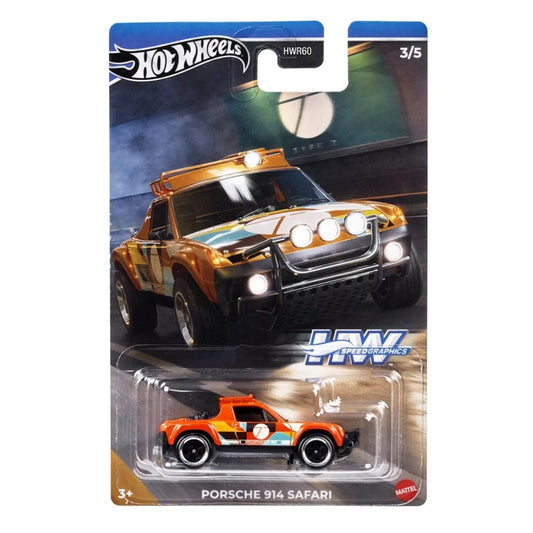 Hot Wheels Speed Graphics Edition Porsche 914 Safari