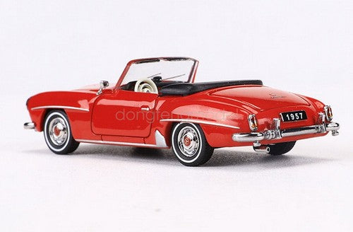 GFCC 1:64 1957 Mercedes-Benz 190SL (Red) Diecast Model Car