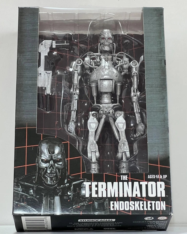 Terminator 2 Judgment Day 7" T-800 Endoskeleton Arnold Action Figure Model