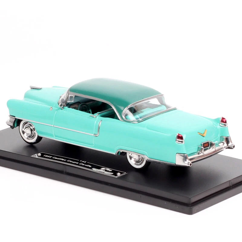 Cocoland Toys GFCC 1954 Cadillac Coupe De Ville Turquoise 1:43 scale rear three-quarter view