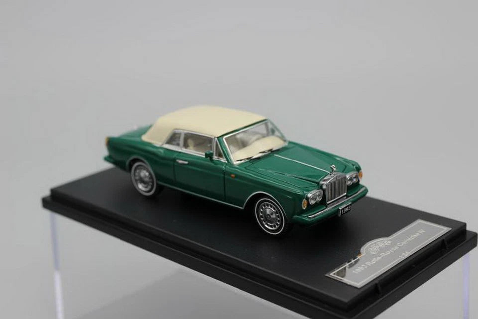 GFCC 1/64 Scale Rolls-Royce Corniche IV Green Diecast Car Model