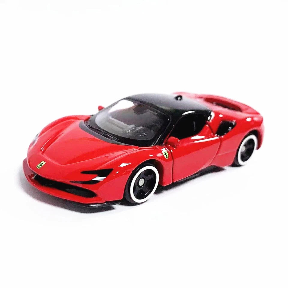 Red Ferrari SF90 Stradale collectible supercar model Cocoland Toys