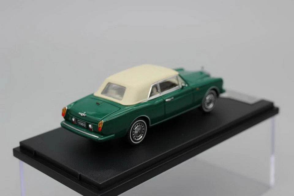 GFCC 1/64 Scale Rolls-Royce Corniche IV Green Diecast Car Model