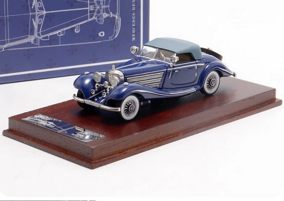 Liberty 1/64 Mercedes-Benz 500K Special Roadster 1936 Diecast car Model