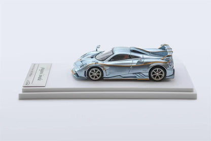 1/64 Limited Edition XF Model Pagani Imora Ice Blue Serial Number High Hoodie