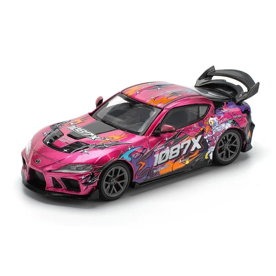 Pop Race 1:64 Toyota Supra A90 Darwin Pro 66G WBK 1087X Lion Dance PR640285