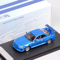 KOD 1/64 Scale Brian Nissan Skyline GTR R34 Fast furious Blue