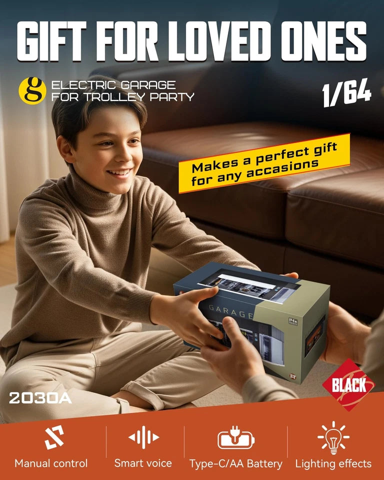 1/64 Scale Diecast Display Case for Hot Wheel Storage with LED Lights