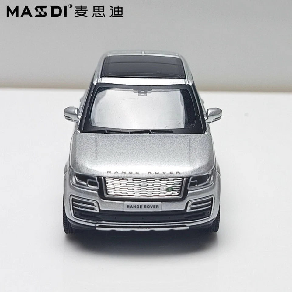 MASDI 1/64 Scale Land Rover Range Rover 2020 Silver Diecast Car Model
