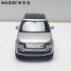 MASDI 1/64 Scale Land Rover Range Rover 2020 Silver Diecast Car Model