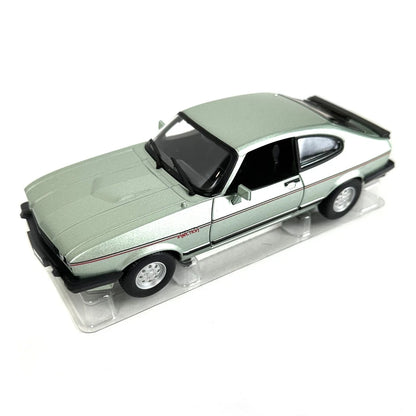 Bburago 1:24 Diecast Ford Capri (1982) - Scale Model Car - Collectible Toy