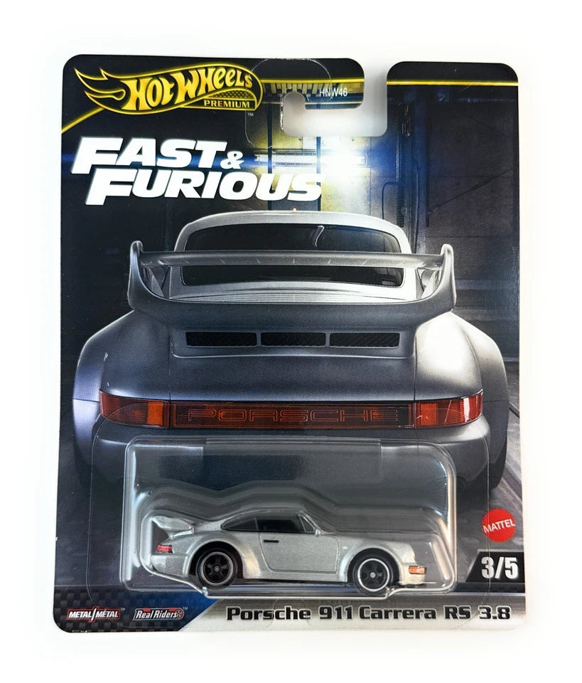Cocoland Toys Hot Wheels Fast And Furious Superleggera Porsche Die-Cast Car Front Card View