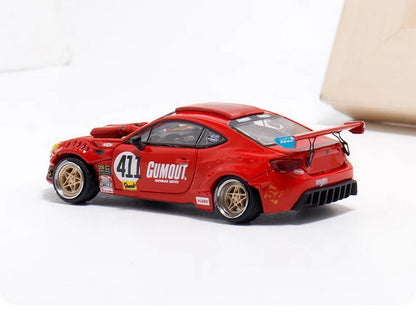 DCM 1/64 Scale Toyota GT4586 Red