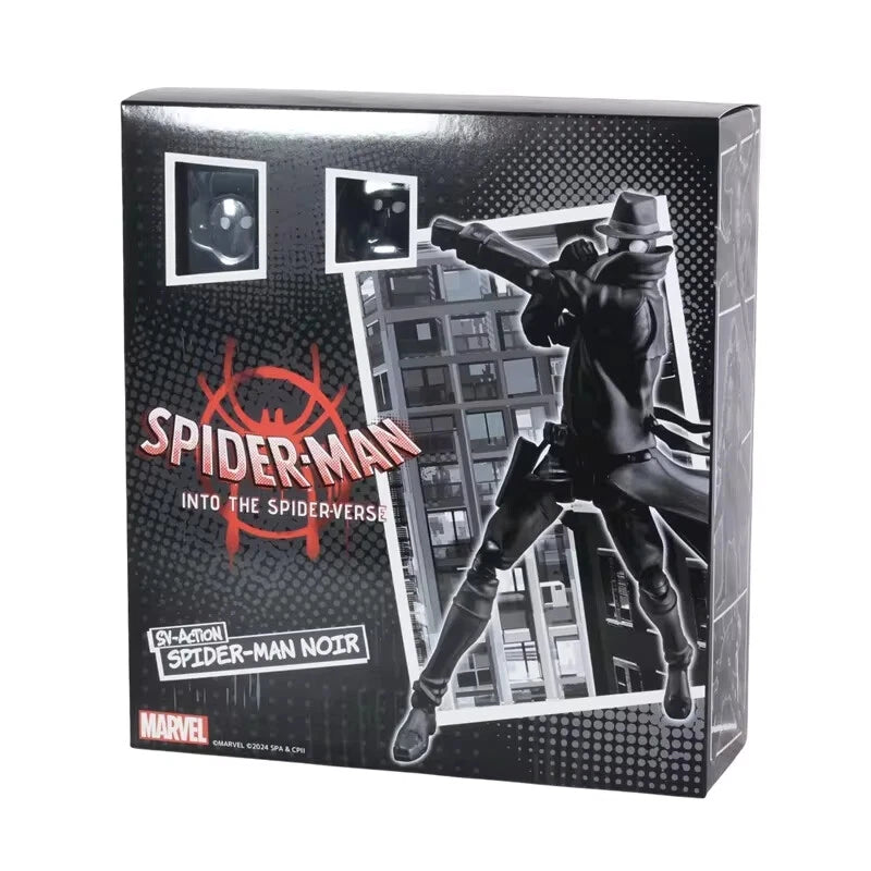 Marvel Legends Spider-Man Noir Action Figure | Ultimate Black Spider-Man