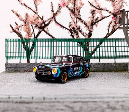 Mortal 1:64 S800 HKS Classic Racing Sports Model Diecast Metal Car