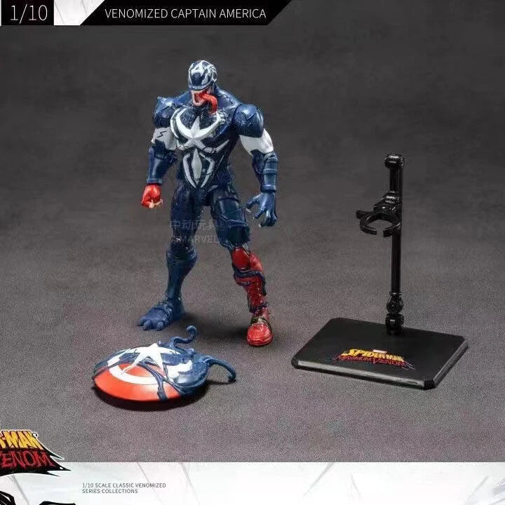 Marvel ven0m Captain America Action Figure Collection Toy Gift Box ZD TOYS