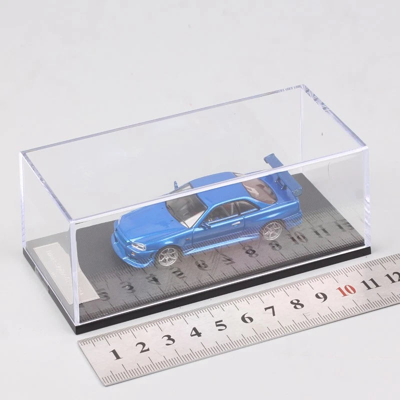 KOD 1/64 Scale Brian Nissan Skyline GTR R34 Fast furious Blue