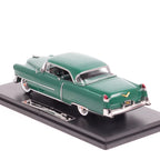 GFCC 1:43 Scale Diecast Model Green 1954 Cadillac Coupe De Ville With Acrylic Case