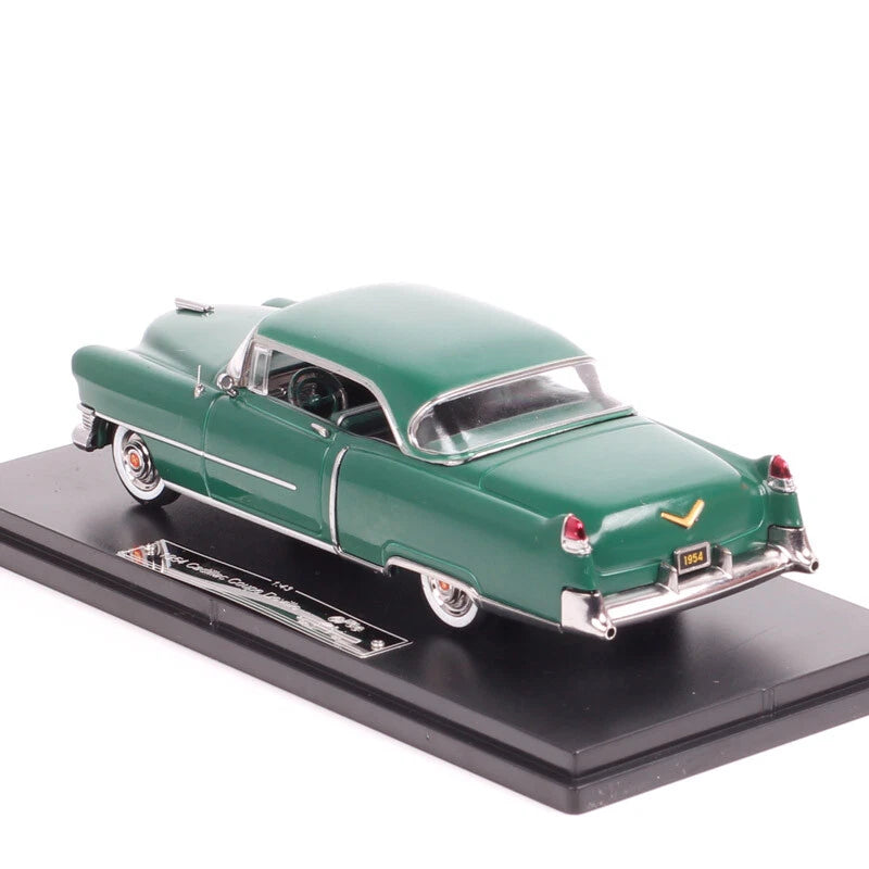 Cocoland Toys GFCC 1954 Cadillac Coupe De Ville Green rear three-quarter view