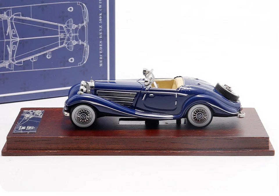 Liberty 1/64 Mercedes-Benz 500K Special Roadster 1936 Diecast car Model