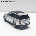 MASDI 1/64 Scale Land Rover Range Rover 2020 Silver Diecast Car Model
