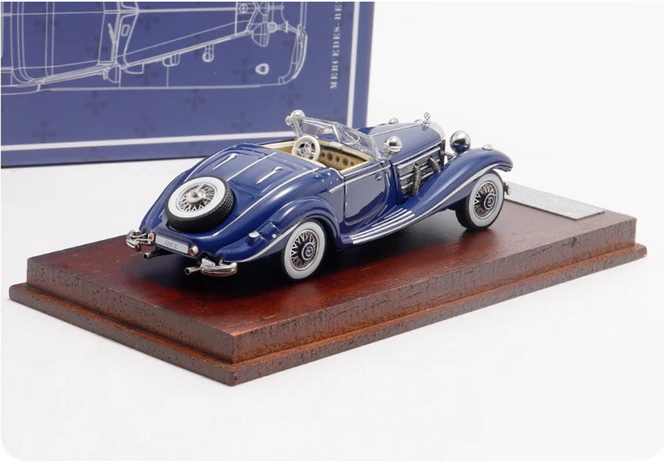 Liberty 1/64 Mercedes-Benz 500K Special Roadster 1936 Diecast car Model