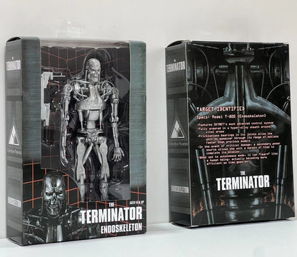 Terminator 2 Judgment Day 7" T-800 Endoskeleton Arnold Action Figure Model