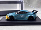 MC 1:64 Green LB GTR R35 35GT-RR Racing Sports Model Diecast