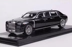 Rolls-Royce Phantom VIII Mansory Ewb Black Diecast car Model 1/64