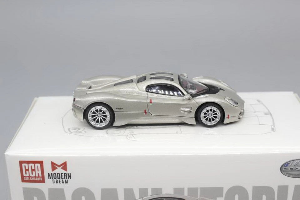 CCA 1/64 Scale Pagani Utopia Gold Diecast Car