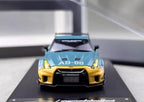 MC 1:64 Green LB GTR R35 35GT-RR Racing Sports Model Diecast