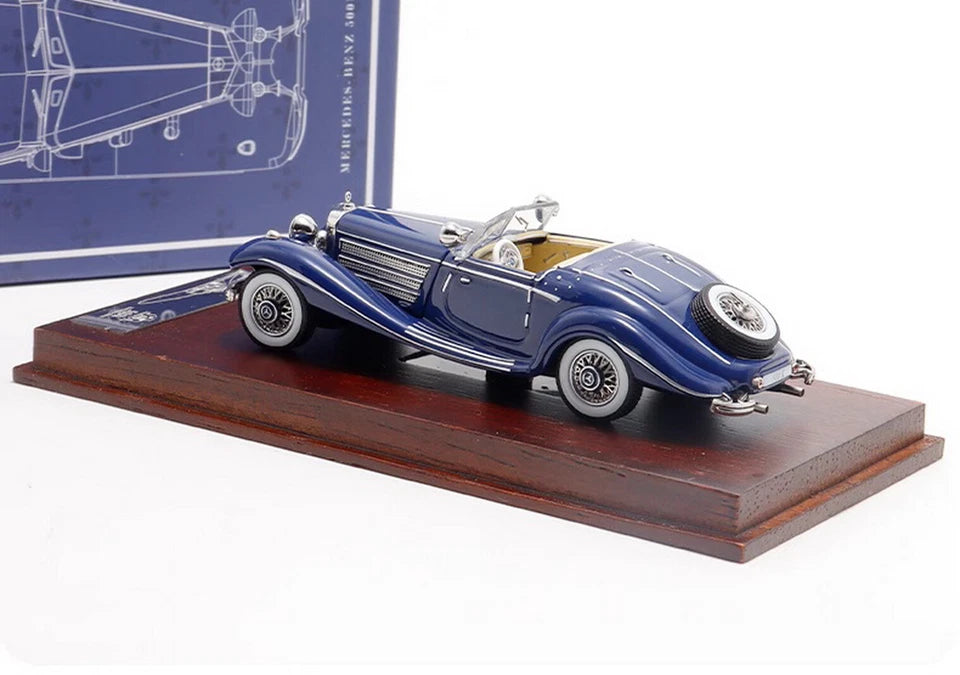 Liberty 1/64 Mercedes-Benz 500K Special Roadster 1936 Diecast car Model