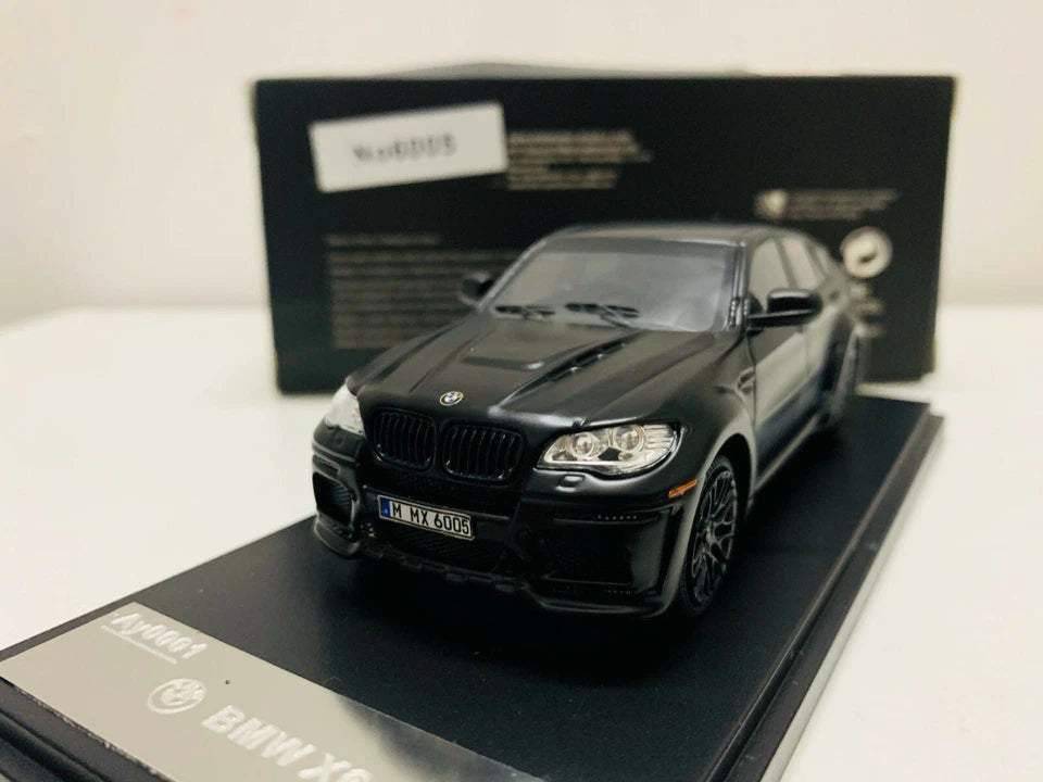 C Cool Models BMW X6 SUV Matte Black 1/43 Scale Diecast Model Car New in Box