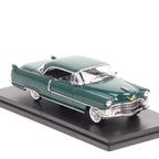 GFCC 1:43 Scale Diecast Model Green 1954 Cadillac Coupe De Ville With Acrylic Case
