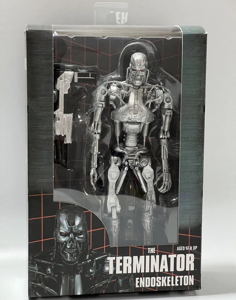 Terminator 2 Judgment Day 7" T-800 Endoskeleton Arnold Action Figure Model