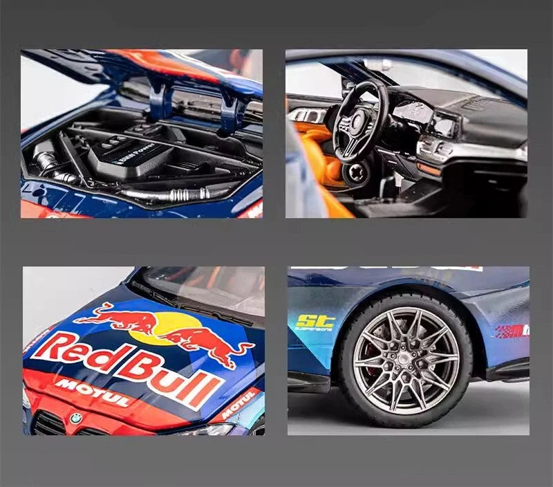 CCA (Cool Chic Auto) 1:24 Scale Diecast Model BMW M4 DTM Red Bull Livery