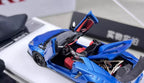 RM 1:64 Blue Aventador LP700-4 LBWK Sports Model Diecast Collect Car