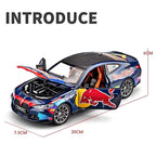 BMW M4 DTM Red Bull Racing Car with Opening Hood Cocoland Toys