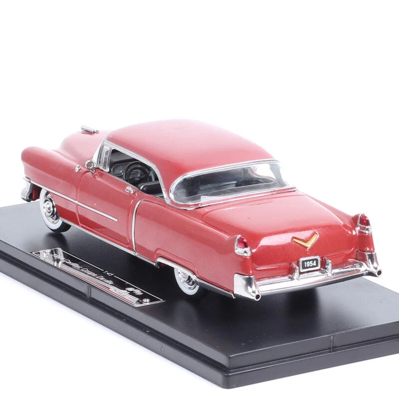 Cocoland Toys GFCC 1954 Cadillac Coupe De Ville Red 1:43 scale rear three-quarter view