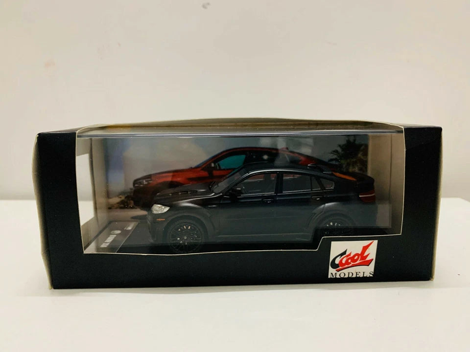 C Cool Models BMW X6 SUV Matte Black 1/43 Scale Diecast Model Car New in Box
