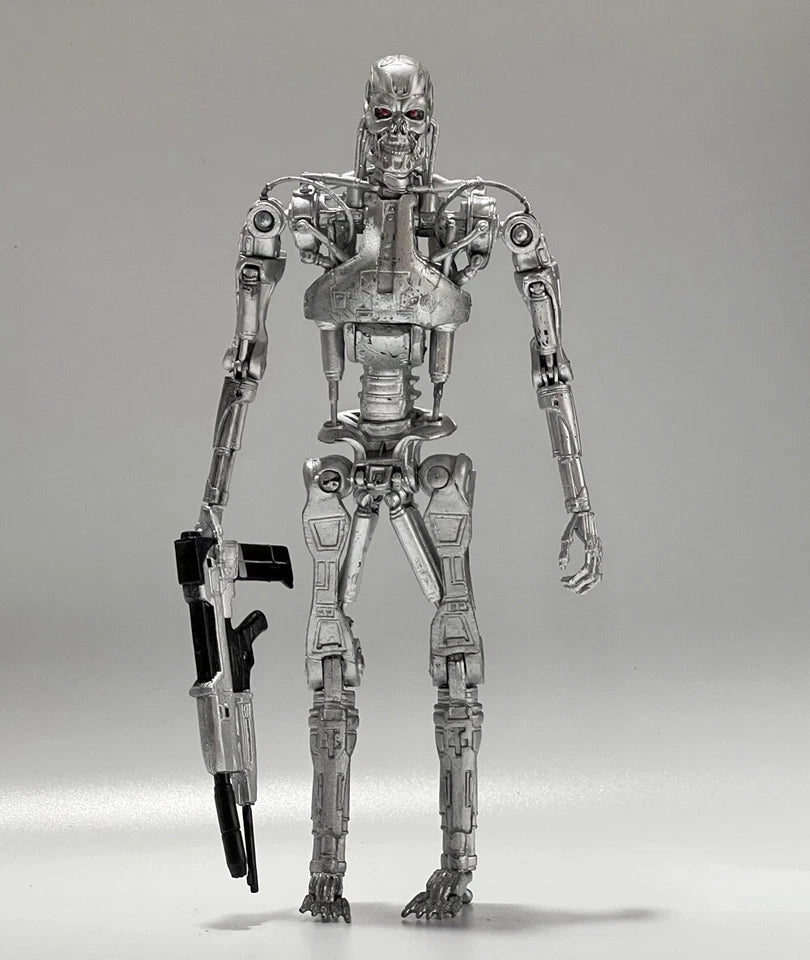 Terminator 2 Judgment Day 7" T-800 Endoskeleton Arnold Action Figure Model