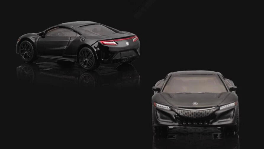 Bburago Acura NSX packaging and model car Cocoland Toys