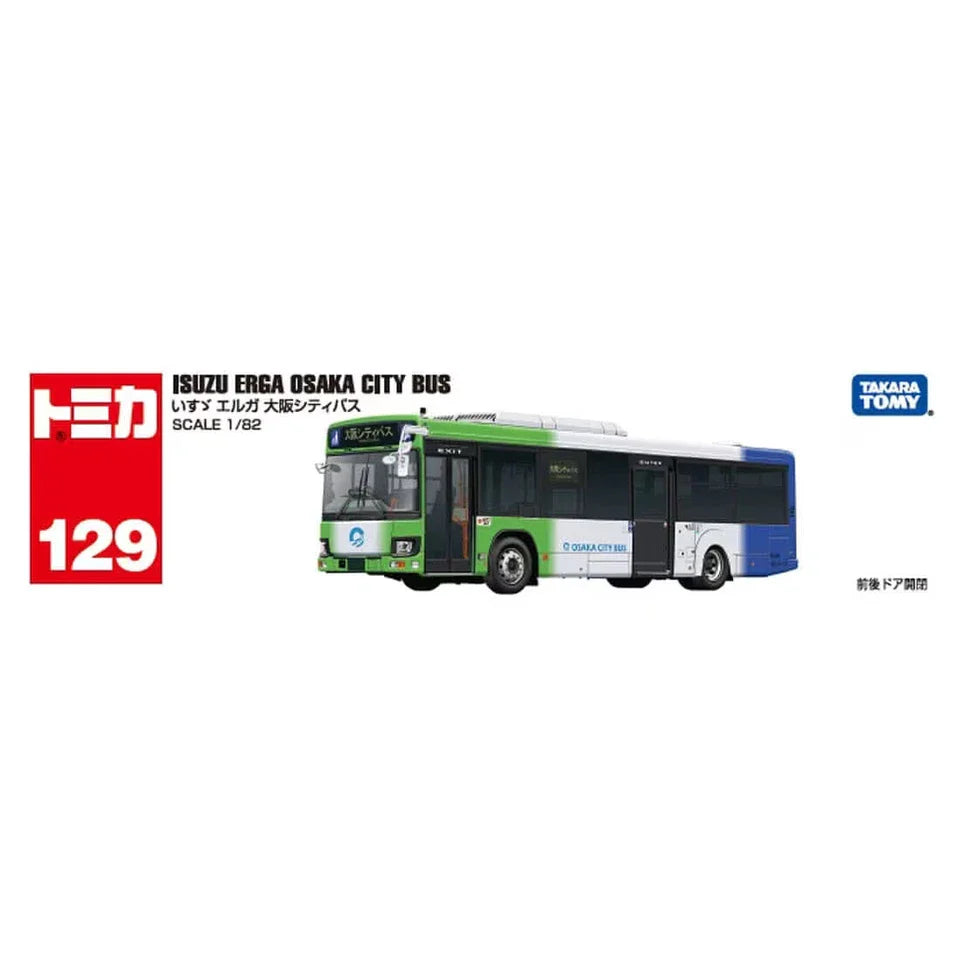 TAKARA Tomy 129 ISUZU ERGA OSAKA CITY BUS 1/82